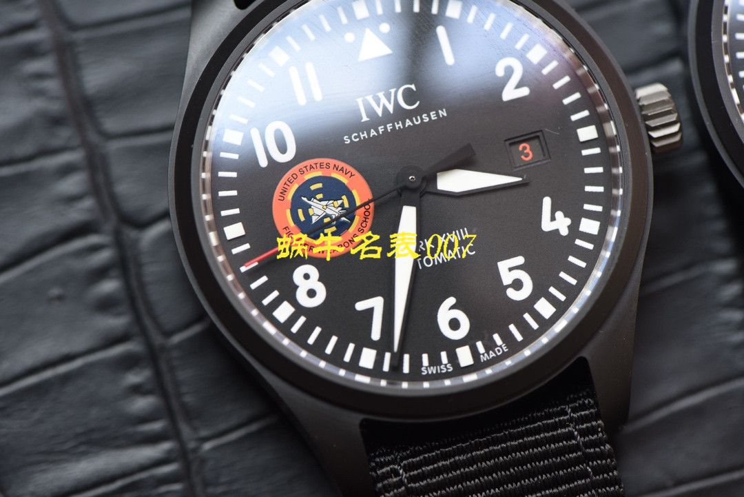 【M+ IWC 复刻手表】IWC萬 國 IW32409 TOPGUN SFTI 高仿海軍空戰部隊飛行員特別紀念腕錶 / M379