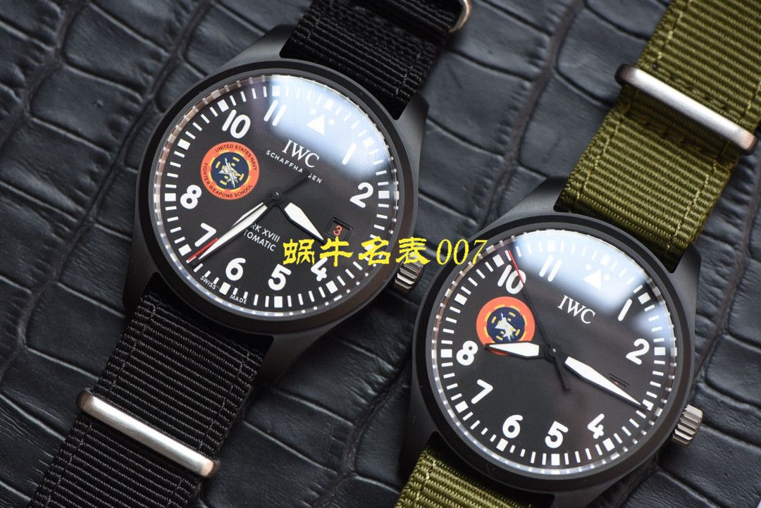 【M+ IWC 复刻手表】IWC萬 國 IW32409 TOPGUN SFTI 高仿海軍空戰部隊飛行員特別紀念腕錶 / M379