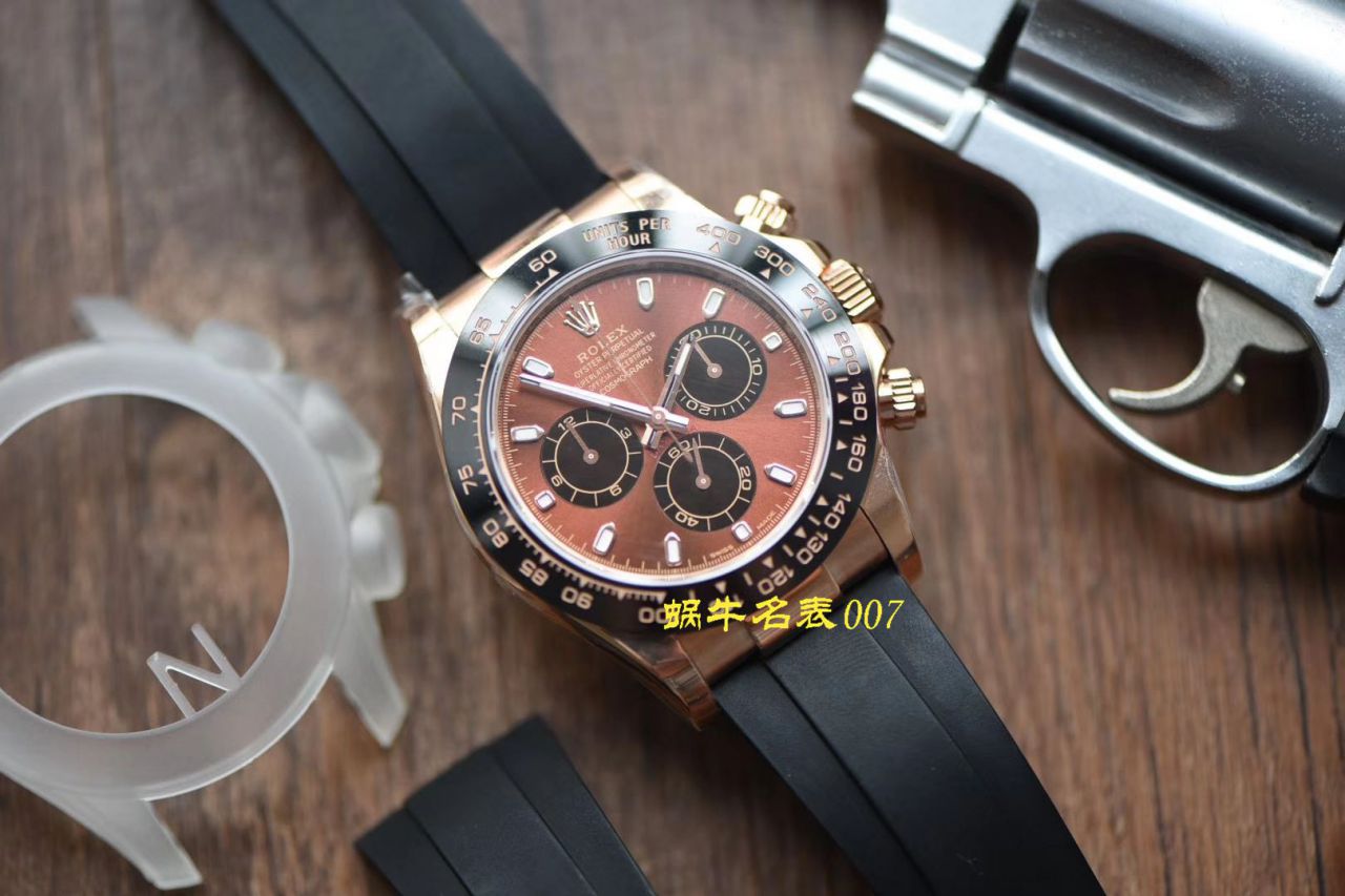 【 Video analysis NOOB Factory  Rolex 复刻高仿手表】N Factory 全新2019年最新款～ Ditongna 咖啡猫超级4130自动机械 Movement  / R373