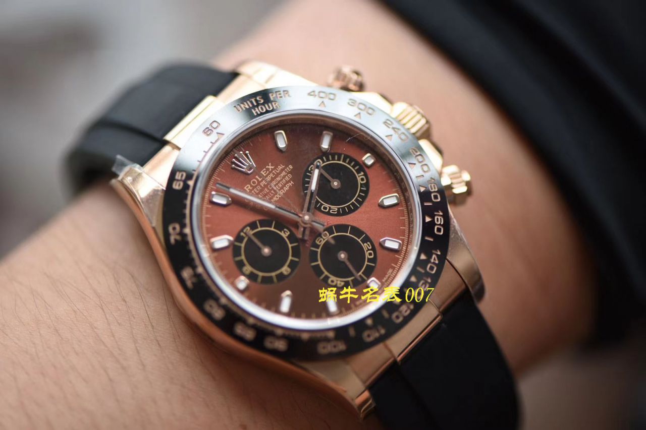 【 Video analysis NOOB Factory  Rolex 复刻高仿手表】N Factory 全新2019年最新款～ Ditongna 咖啡猫超级4130自动机械 Movement  / R373