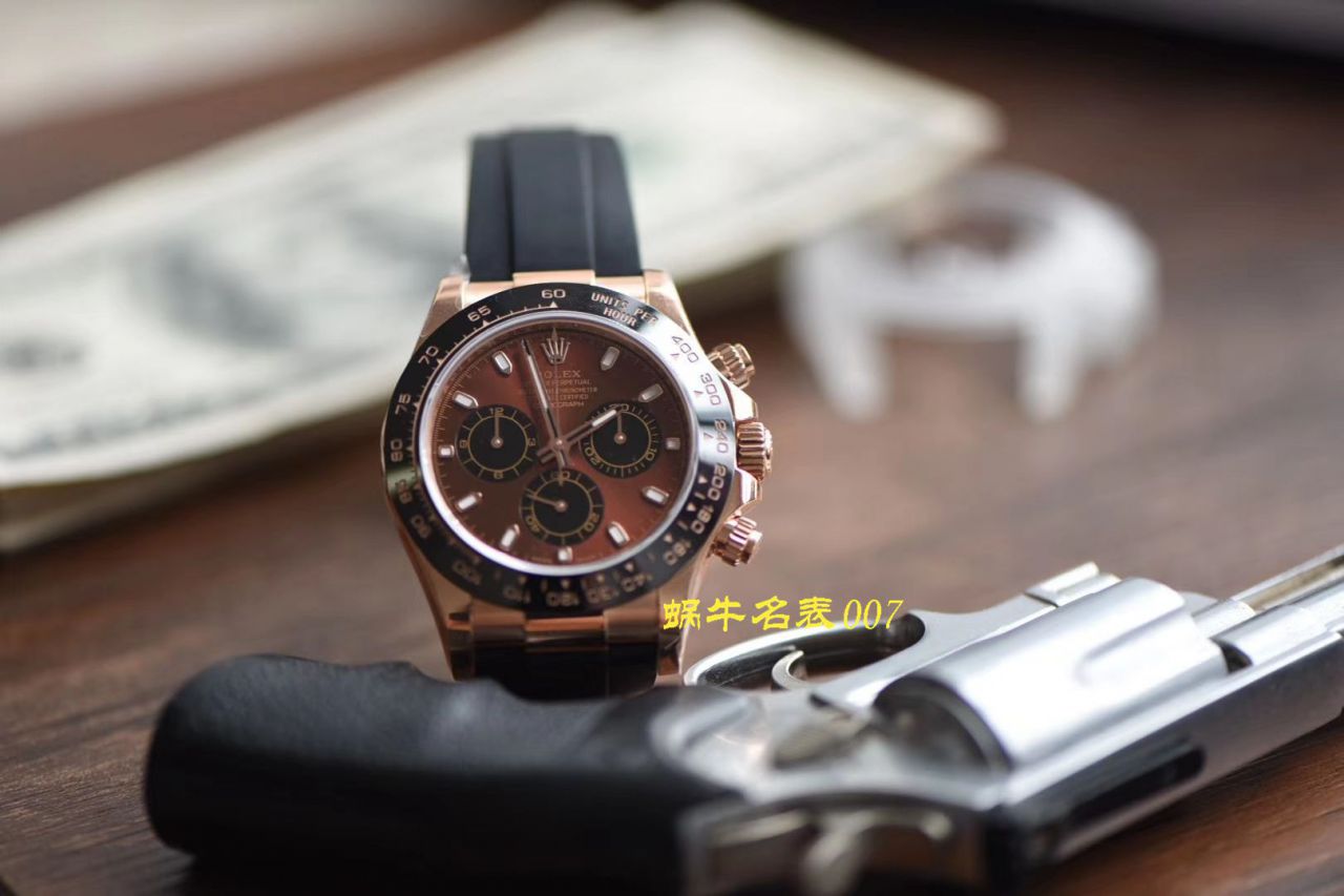【 Video analysis NOOB Factory  Rolex 复刻高仿手表】N Factory 全新2019年最新款～ Ditongna 咖啡猫超级4130自动机械 Movement  / R373