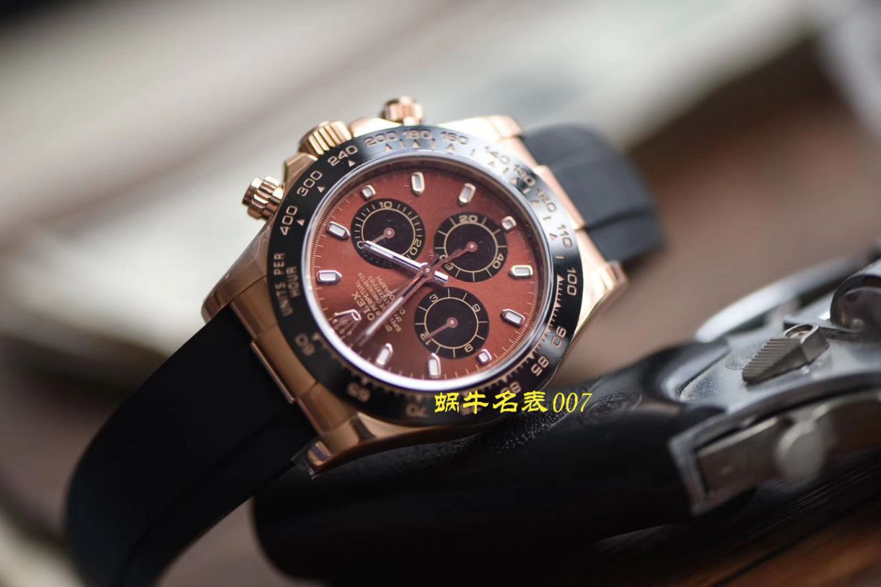 【 Video analysis NOOB Factory  Rolex 复刻高仿手表】N Factory 全新2019年最新款～ Ditongna 咖啡猫超级4130自动机械 Movement  / R373
