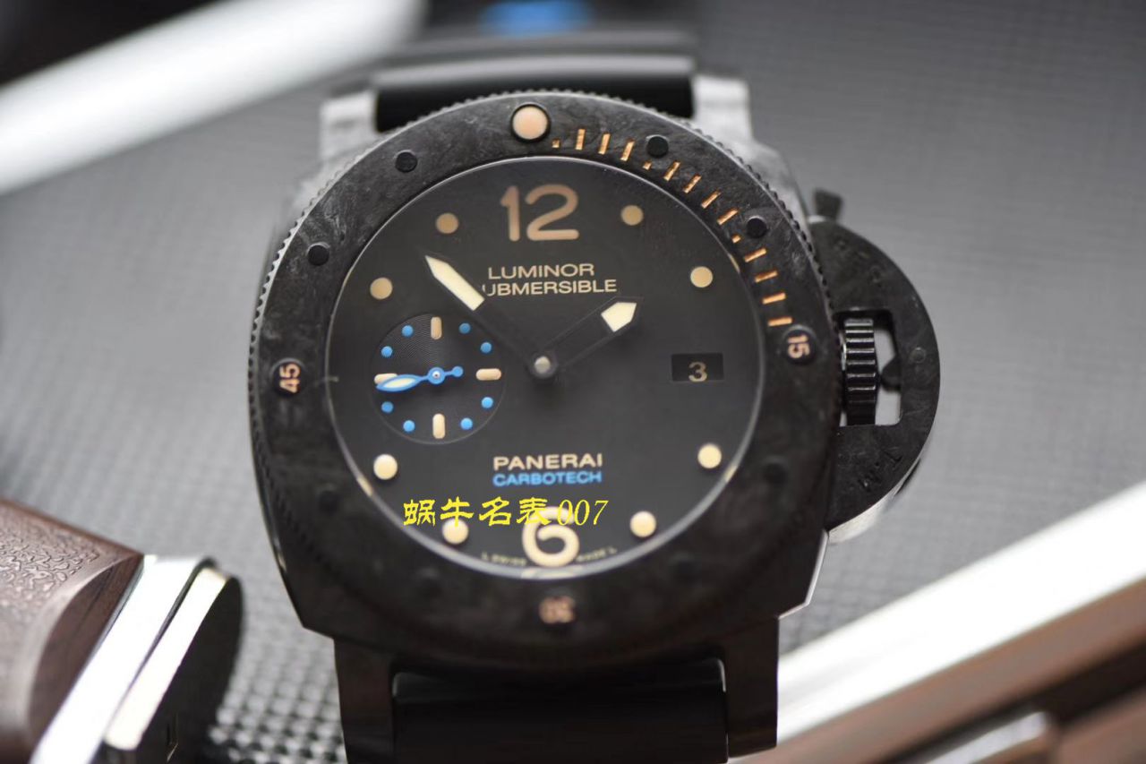 【XF Factory Panerai 复刻表】XF copy customized 版本稀有款式可不能错过！XF 锻造 carbon fiber 壳PAM00616 限量版！ / XF00616