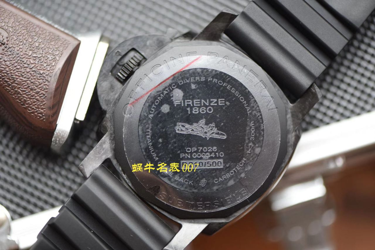 【XF Factory Panerai 复刻表】XF copy customized 版本稀有款式可不能错过！XF 锻造 carbon fiber 壳PAM00616 限量版！ / XF00616