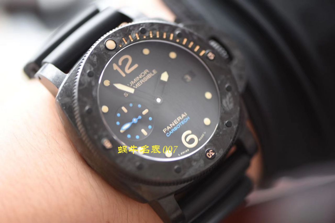 【XF Factory Panerai 复刻表】XF copy customized 版本稀有款式可不能错过！XF 锻造 carbon fiber 壳PAM00616 限量版！ / XF00616