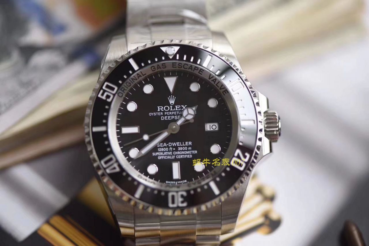【AR Factory  top 复刻高仿手表】 Rolex 海使型系列116660-98210 黑盘 wrist watch (水鬼王) / R376