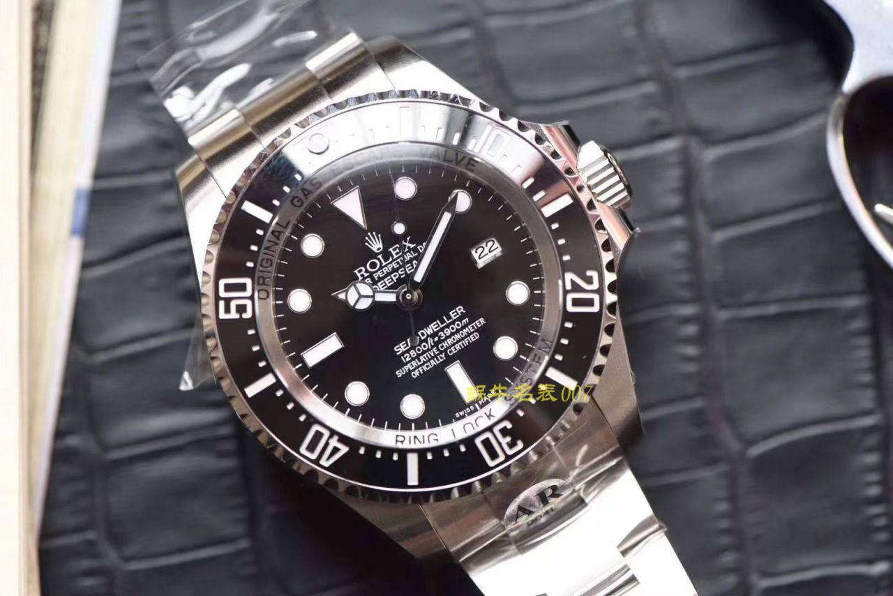 【AR Factory  top 复刻高仿手表】 Rolex 海使型系列116660-98210 黑盘 wrist watch (水鬼王) / R376