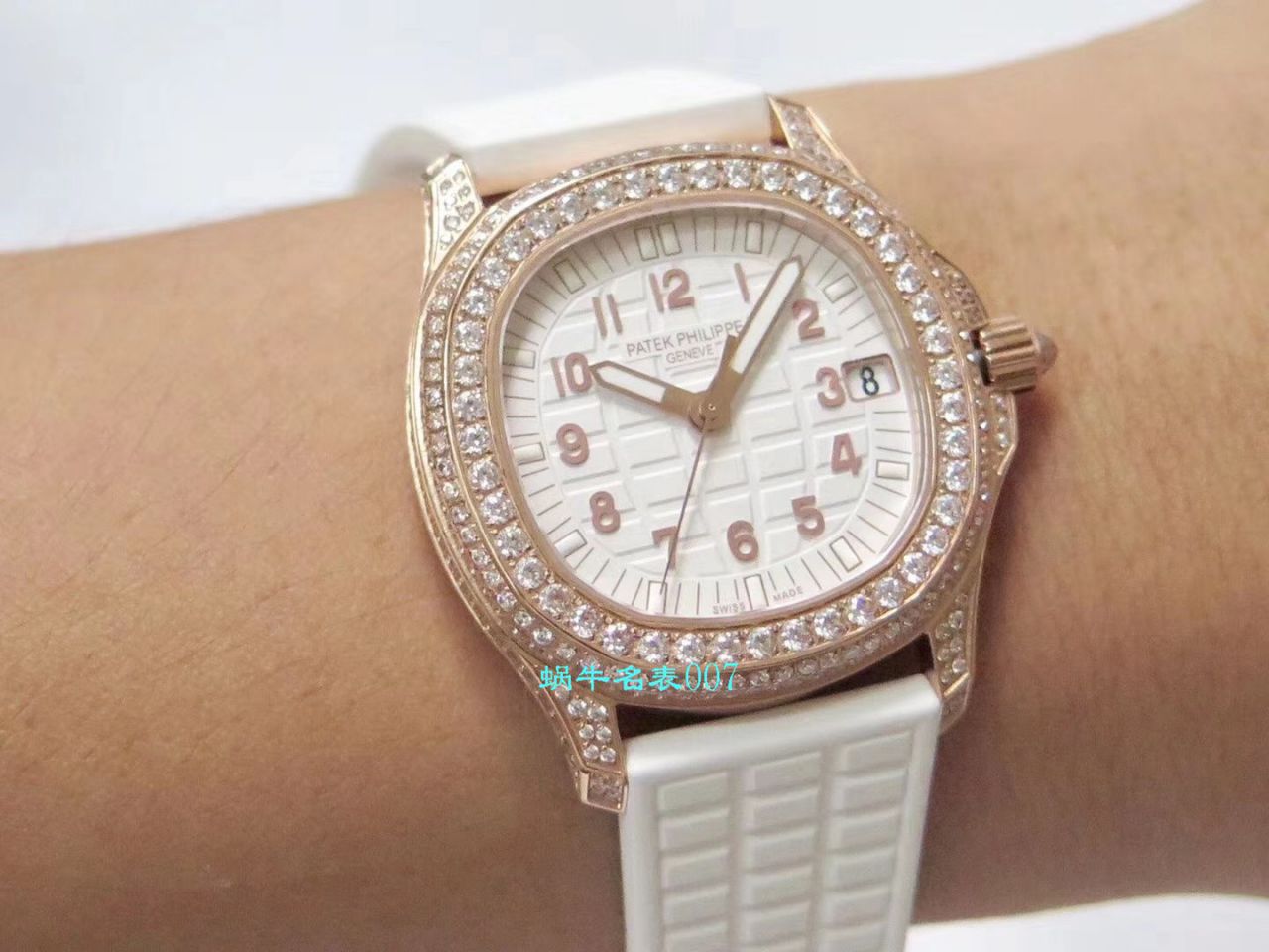 【PPF Factory  PATEK PHILIPPE 复刻女表】 PATEK PHILIPPE AQUANAUT高仿5069R-001 wrist watch  / BD229