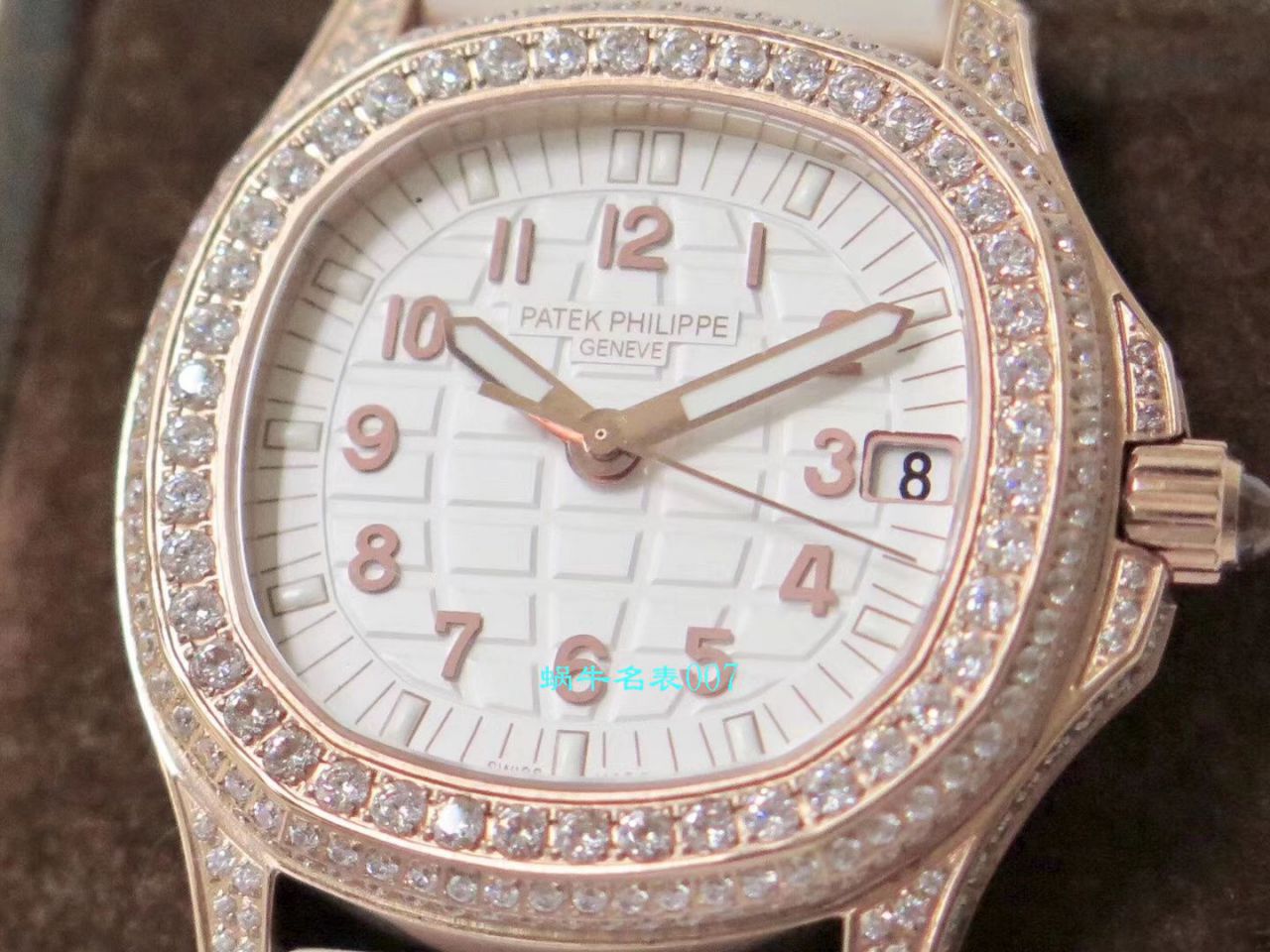 【PPF Factory  PATEK PHILIPPE 复刻女表】 PATEK PHILIPPE AQUANAUT高仿5069R-001 wrist watch  / BD229