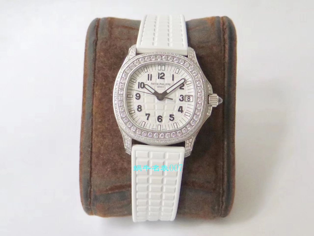 【PPF Factory  top 复刻手表】 PATEK PHILIPPE AQUANAUT高仿5069G-011 白金 wrist watch  / BD231