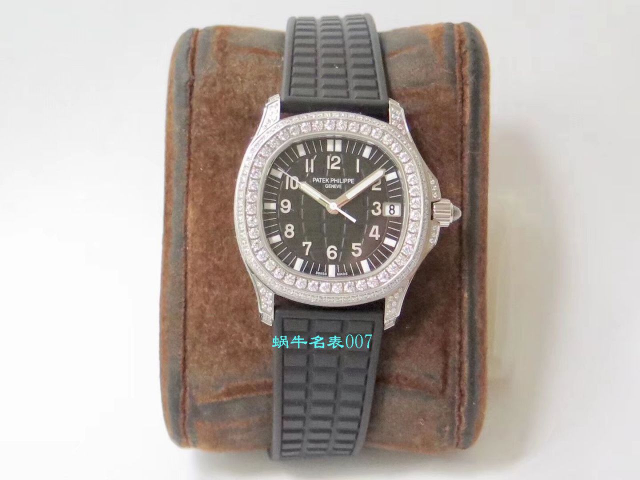 【PPF Factory PATEK PHILIPPE复刻表】 PATEK PHILIPPE AQUANAUT高仿5069G-001 白金女士 wrist watch  / BD230
