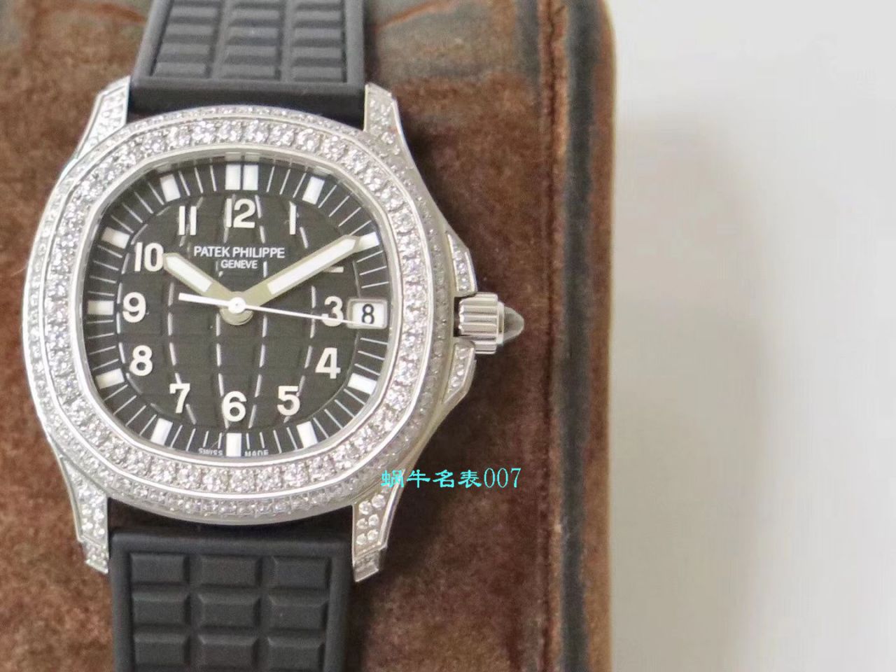 【PPF Factory PATEK PHILIPPE复刻表】 PATEK PHILIPPE AQUANAUT高仿5069G-001 白金女士 wrist watch  / BD230