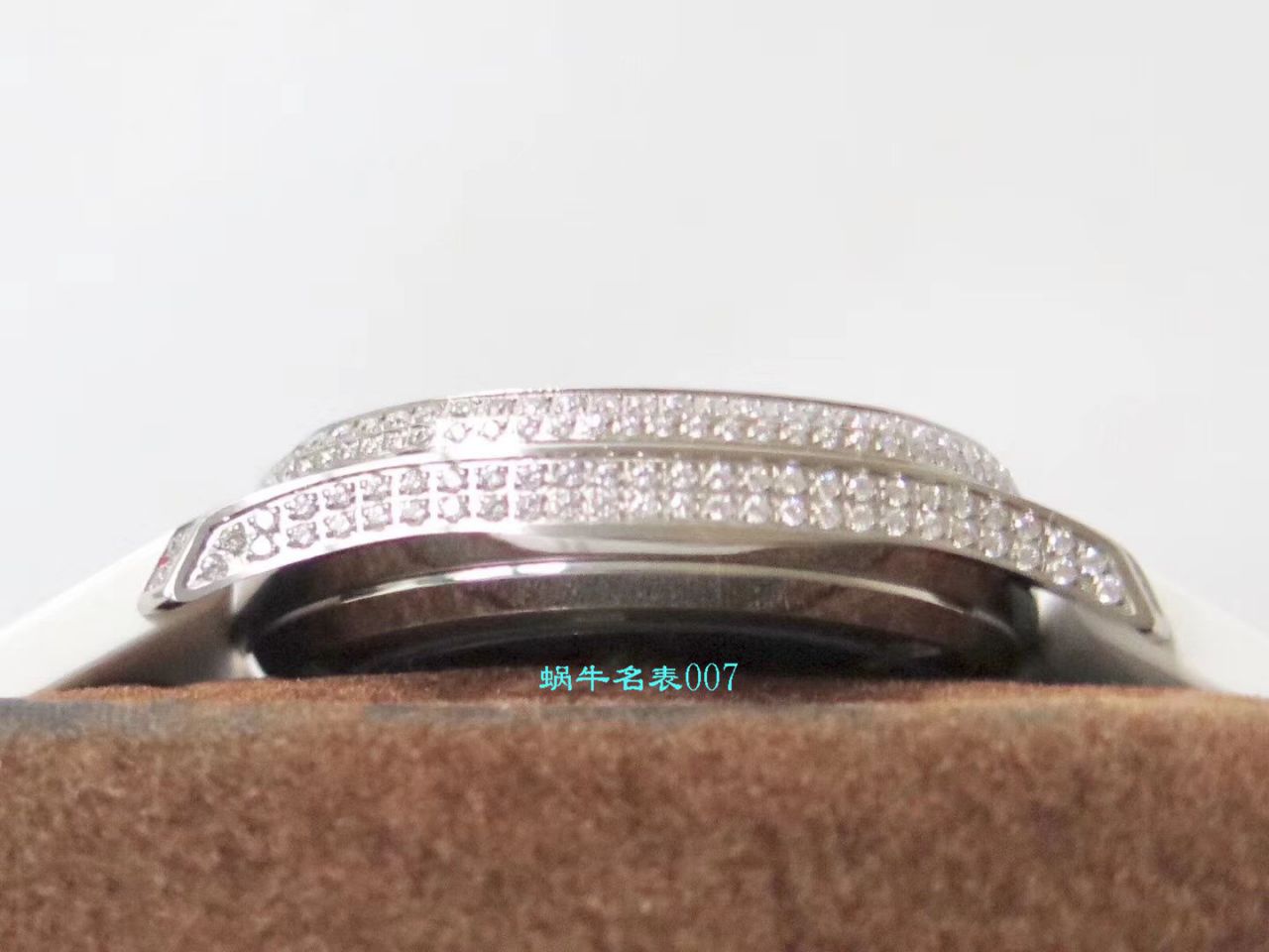 【PPF Factory  top 复刻手表】 PATEK PHILIPPE AQUANAUT高仿5069G-011 白金 wrist watch  / BD231