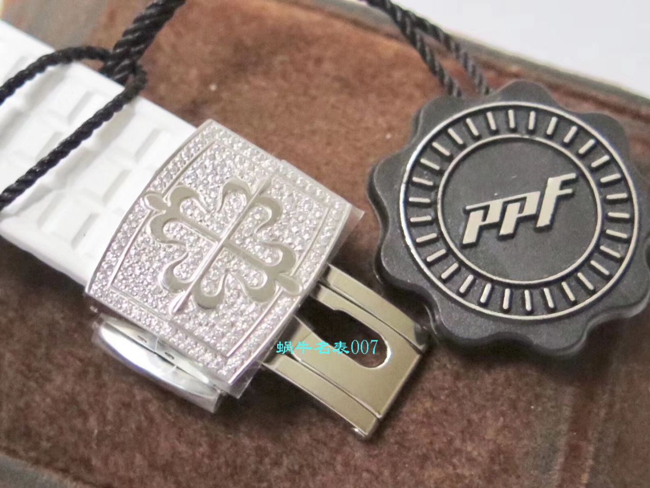 【PPF Factory  top 复刻手表】 PATEK PHILIPPE AQUANAUT高仿5069G-011 白金 wrist watch  / BD231