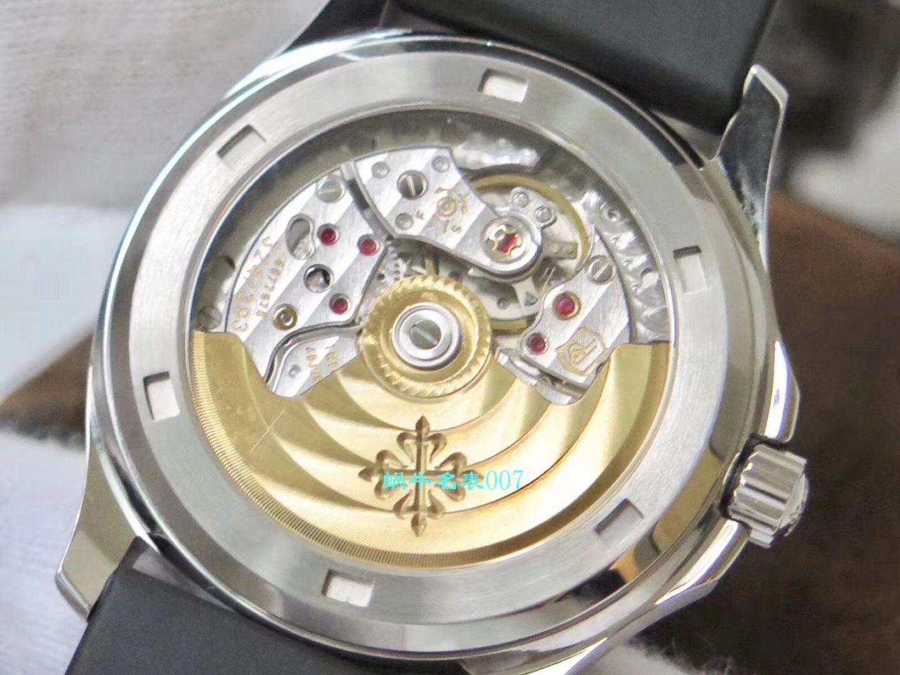 【PPF Factory PATEK PHILIPPE复刻表】 PATEK PHILIPPE AQUANAUT高仿5069G-001 白金女士 wrist watch  / BD230