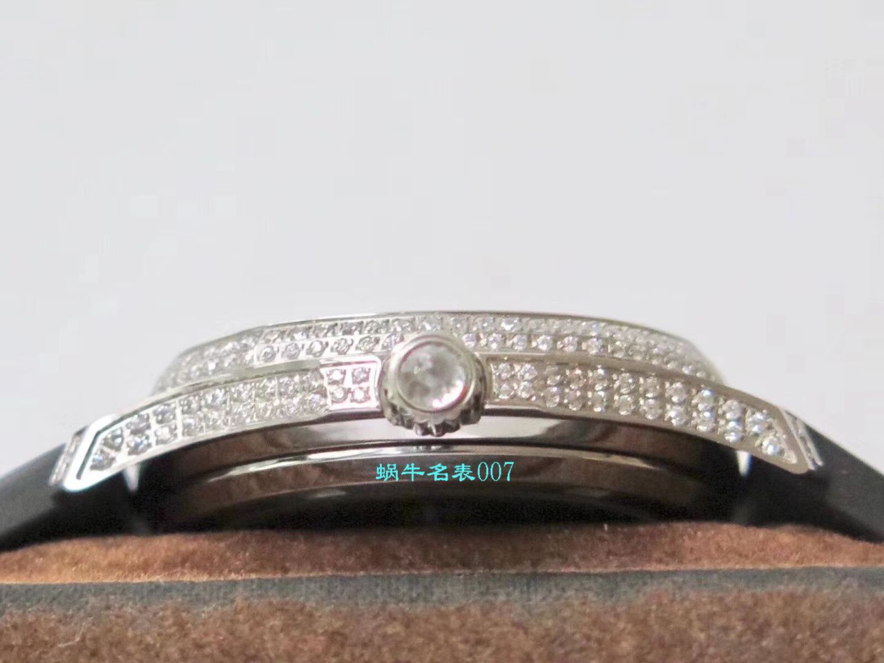 【PPF Factory PATEK PHILIPPE复刻表】 PATEK PHILIPPE AQUANAUT高仿5069G-001 白金女士 wrist watch  / BD230