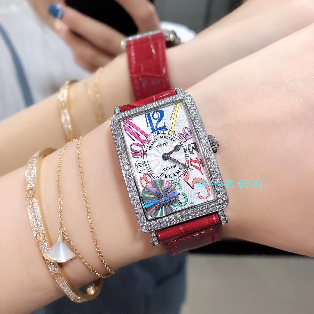 【GF Factory 法兰克穆克复刻高仿表】Franck MullerLong Island（长岛）952QZ女士 wrist watch  / FL062