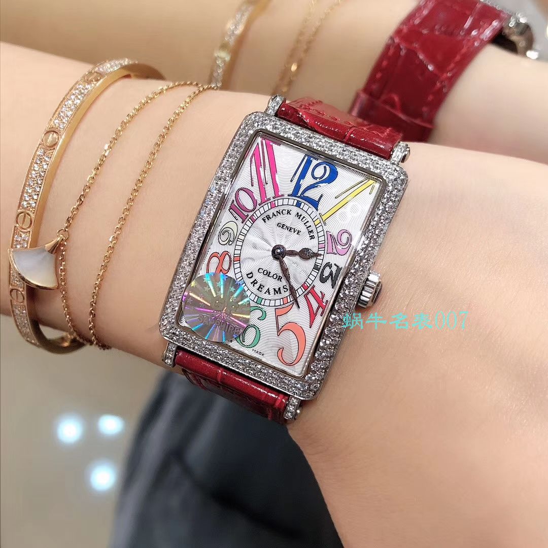 【GF Factory 法兰克穆克复刻高仿表】Franck MullerLong Island（长岛）952QZ女士 wrist watch  / FL062