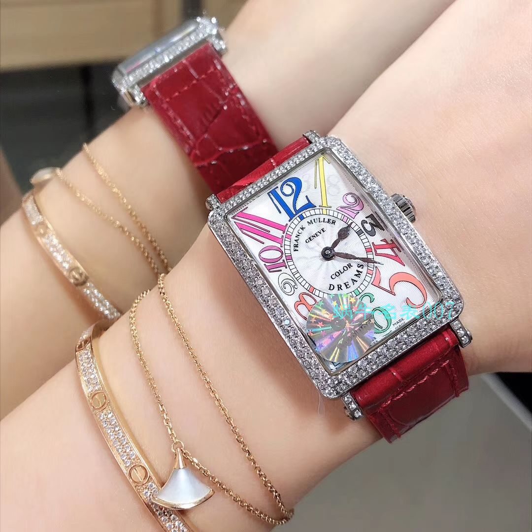 【GF Factory 法兰克穆克复刻高仿表】Franck MullerLong Island（长岛）952QZ女士 wrist watch  / FL062