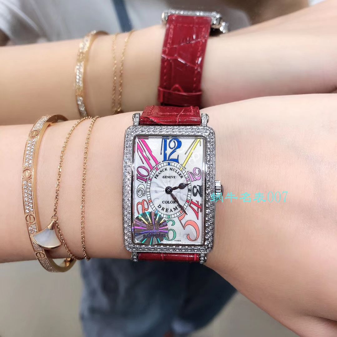 【GF Factory 法兰克穆克复刻高仿表】Franck MullerLong Island（长岛）952QZ女士 wrist watch  / FL062