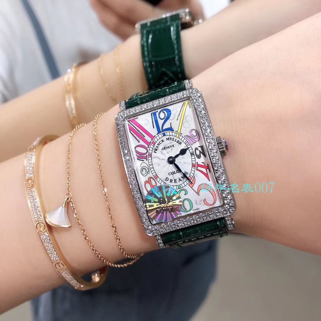 【GF Factory 法兰克穆克复刻高仿表】Franck MullerLong Island（长岛）952QZ女士 wrist watch  / FL062