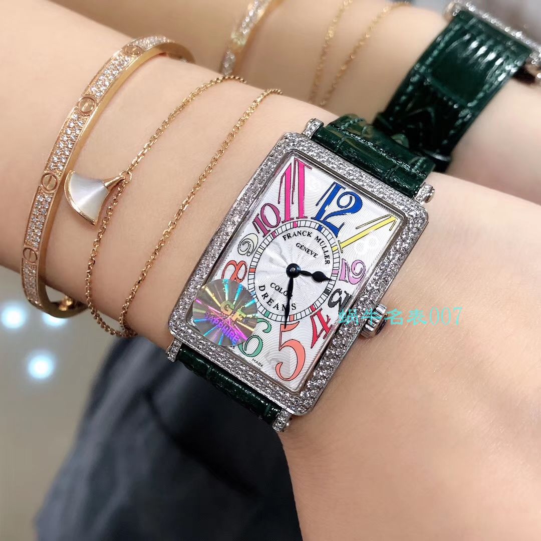 【GF Factory 法兰克穆克复刻高仿表】Franck MullerLong Island（长岛）952QZ女士 wrist watch  / FL062