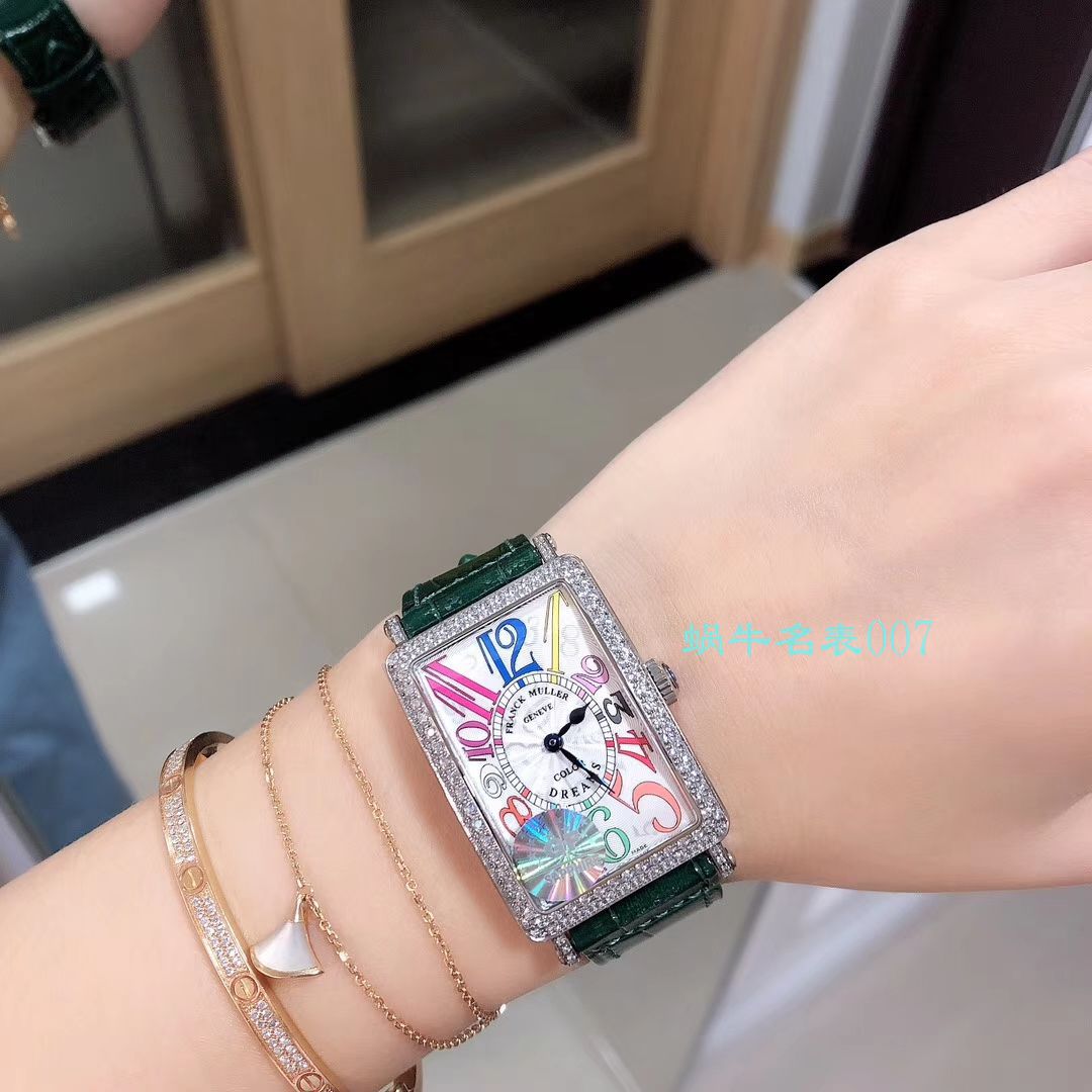 【GF Factory 法兰克穆克复刻高仿表】Franck MullerLong Island（长岛）952QZ女士 wrist watch  / FL062