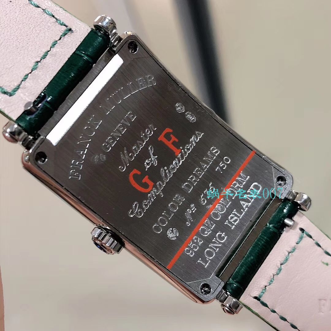 【GF Factory 法兰克穆克复刻高仿表】Franck MullerLong Island（长岛）952QZ女士 wrist watch  / FL062