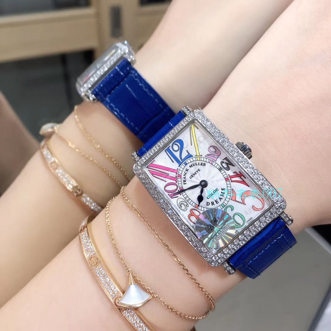 【GF Factory 法兰克穆克复刻高仿表】Franck MullerLong Island（长岛）952QZ女士 wrist watch  / FL062