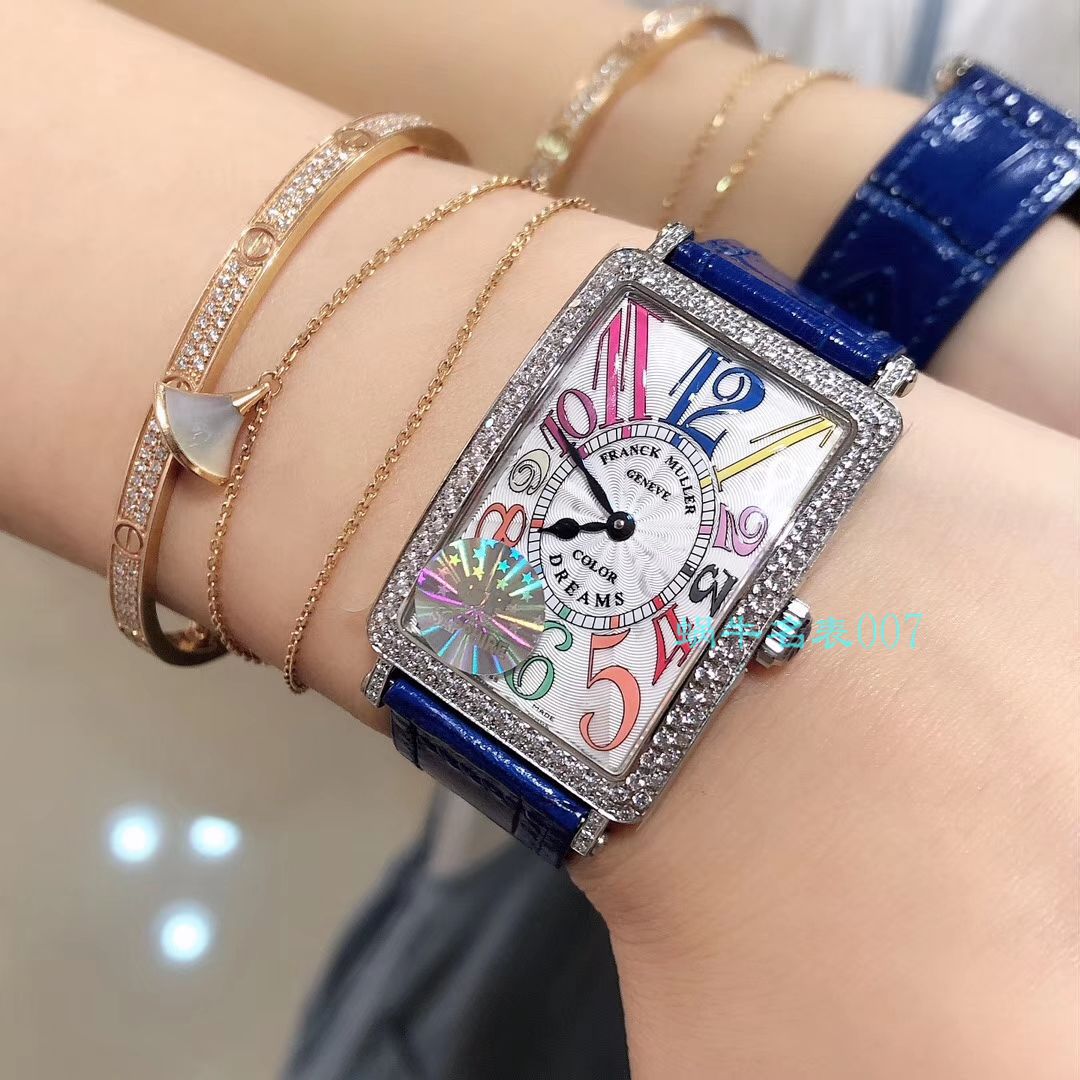 【GF Factory 法兰克穆克复刻高仿表】Franck MullerLong Island（长岛）952QZ女士 wrist watch  / FL062