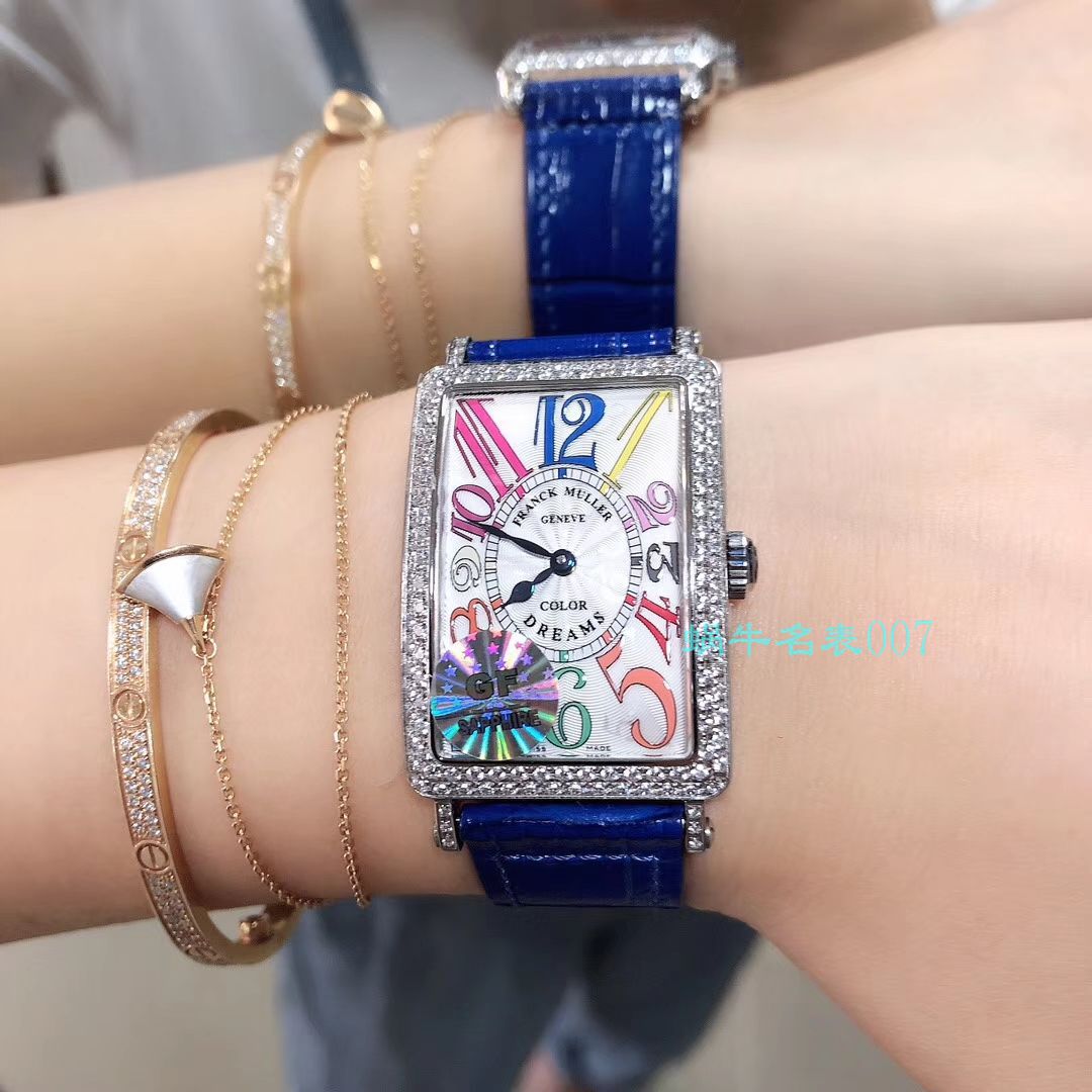 【GF Factory 法兰克穆克复刻高仿表】Franck MullerLong Island（长岛）952QZ女士 wrist watch  / FL062