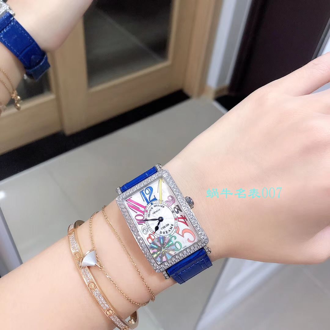 【GF Factory 法兰克穆克复刻高仿表】Franck MullerLong Island（长岛）952QZ女士 wrist watch  / FL062