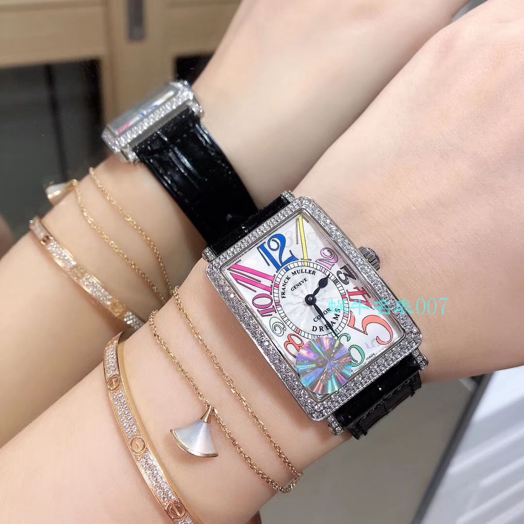 【GF Factory 法兰克穆克复刻高仿表】Franck MullerLong Island（长岛）952QZ女士 wrist watch  / FL062