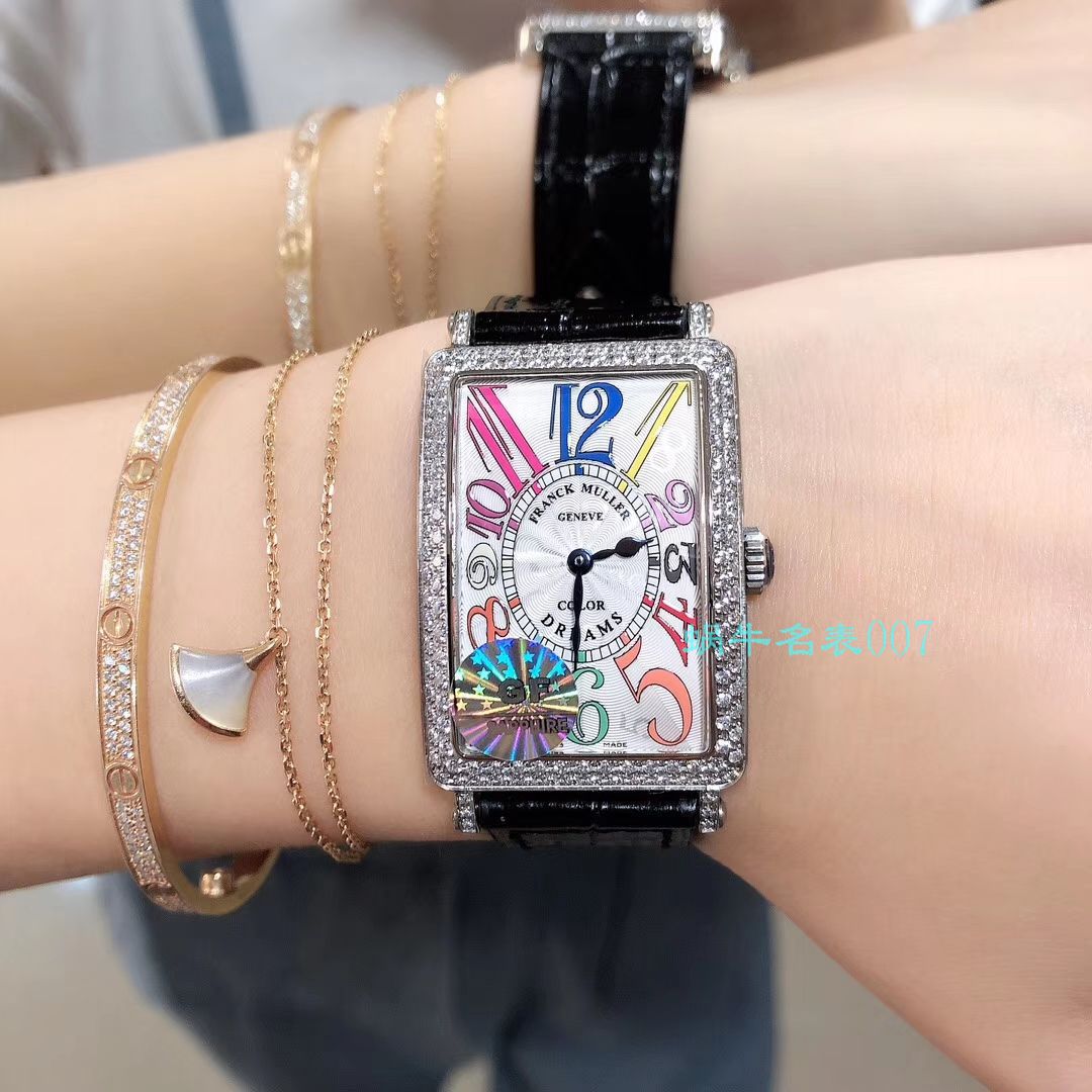 【GF Factory 法兰克穆克复刻高仿表】Franck MullerLong Island（长岛）952QZ女士 wrist watch  / FL062