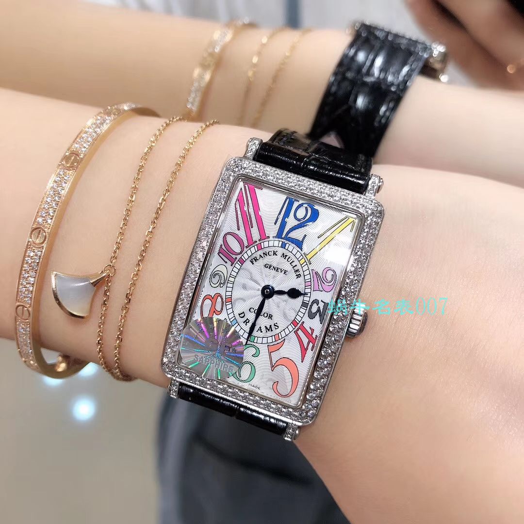 【GF Factory 法兰克穆克复刻高仿表】Franck MullerLong Island（长岛）952QZ女士 wrist watch  / FL062