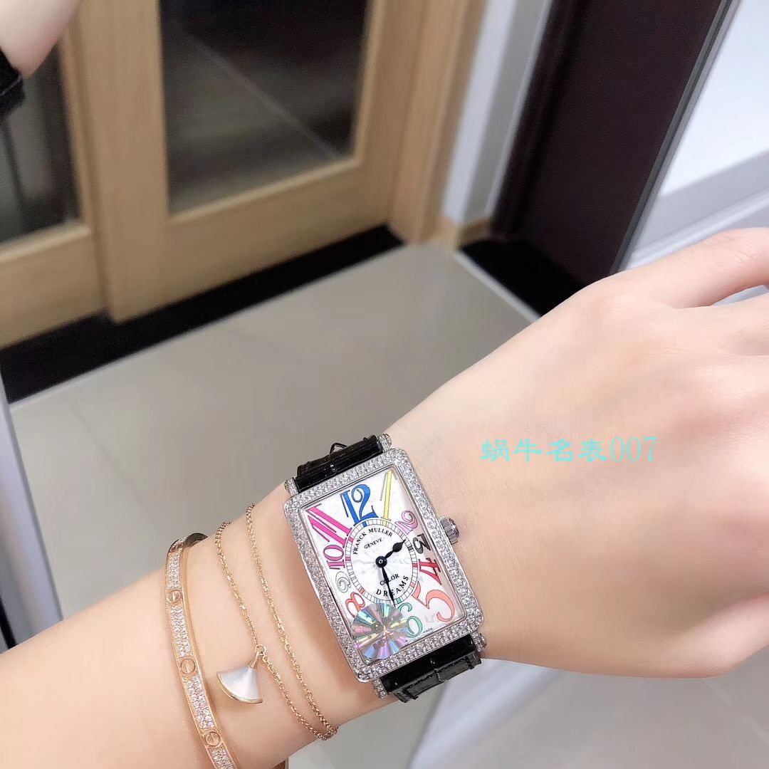 【GF Factory 法兰克穆克复刻高仿表】Franck MullerLong Island（长岛）952QZ女士 wrist watch  / FL062