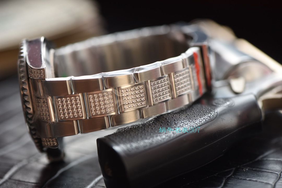 【LF Factory  top 复刻 Rolex 高仿手表】LF帝皇 copy customized 版镶钻 Submariner ❗ top 绿钻水鬼 / R363