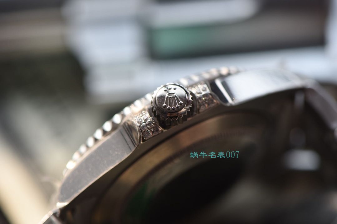 【LF Factory  top 复刻 Rolex 高仿手表】LF帝皇 copy customized 版镶钻 Submariner ❗ top 绿钻水鬼 / R363