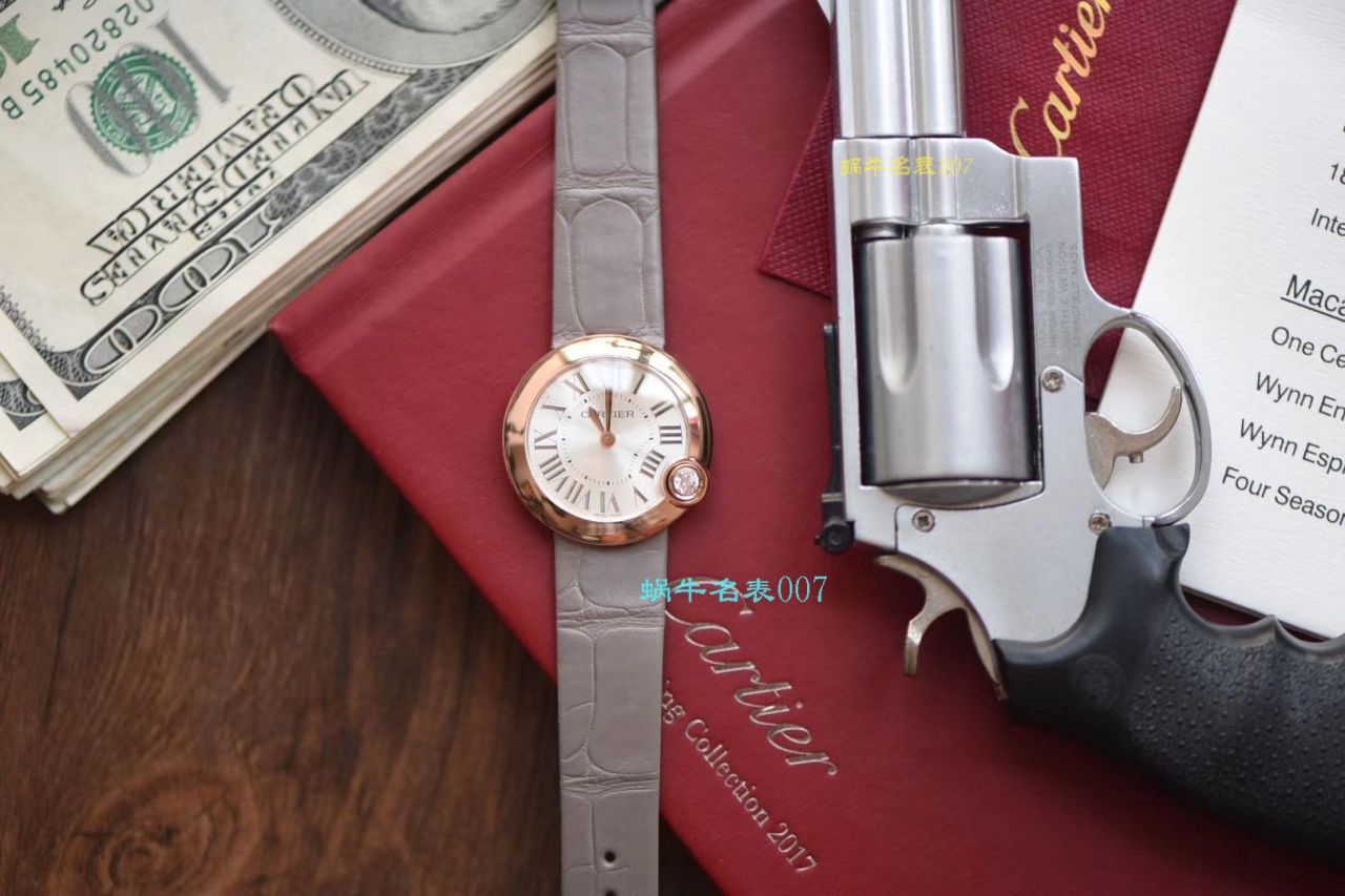 【台湾 Factory 复刻高仿女表】 Cartier  BALLON BLANC DE  Cartier 系列WGBL0005 wrist watch  / K230