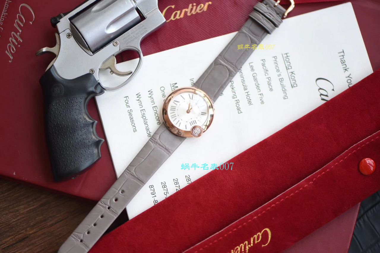 【台湾 Factory 复刻高仿女表】 Cartier  BALLON BLANC DE  Cartier 系列WGBL0005 wrist watch  / K230