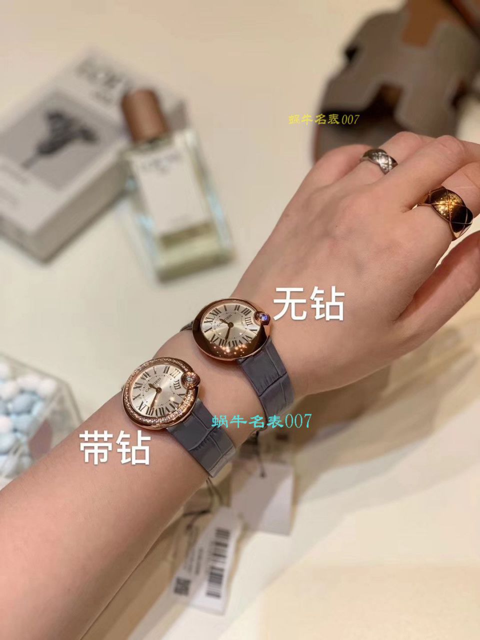 【台湾 Factory 复刻高仿女表】 Cartier  BALLON BLANC DE  Cartier 系列WGBL0005 wrist watch  / K230