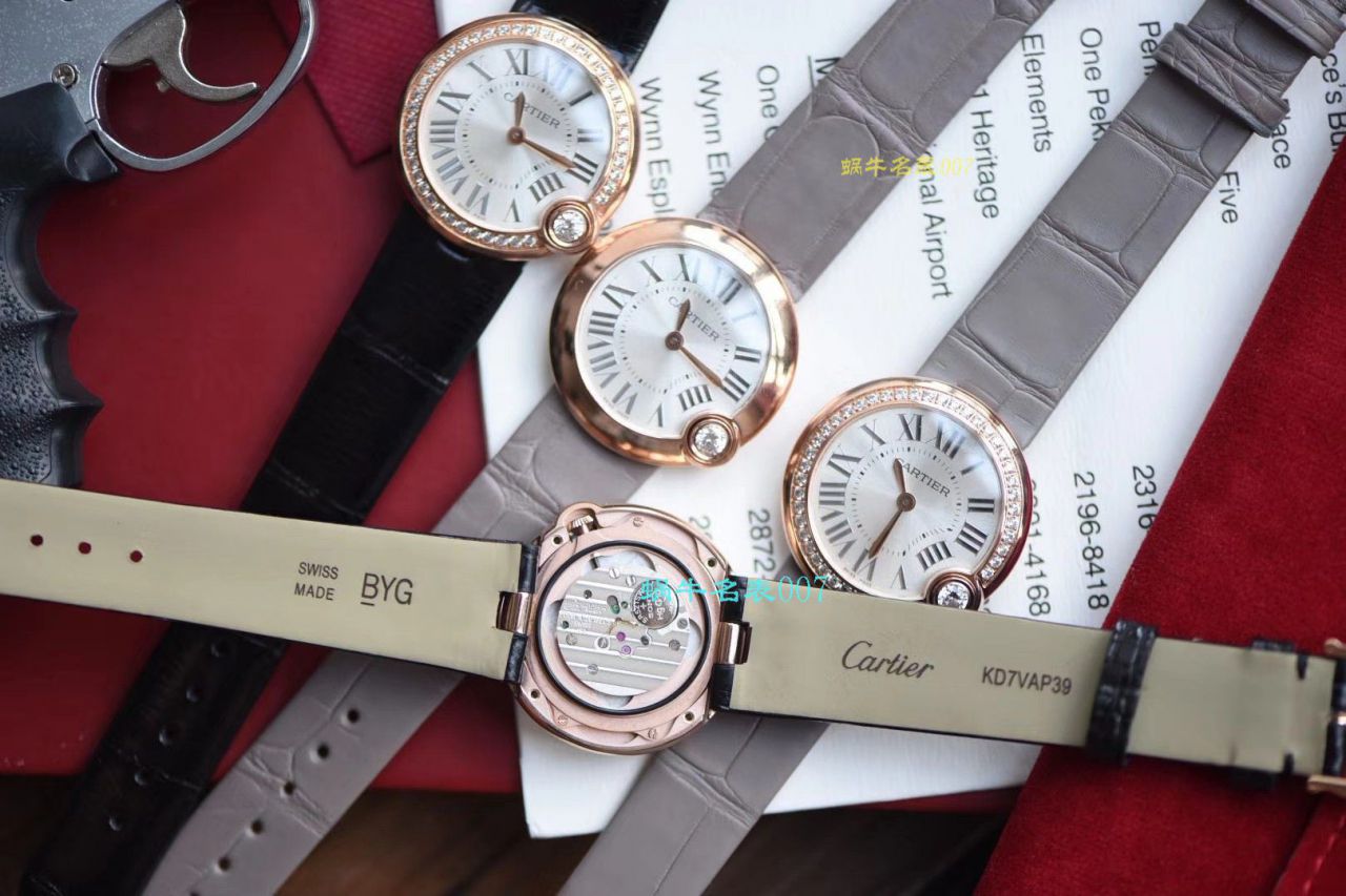 【台湾 Factory 复刻高仿女表】 Cartier  BALLON BLANC DE  Cartier 系列WGBL0005 wrist watch  / K230