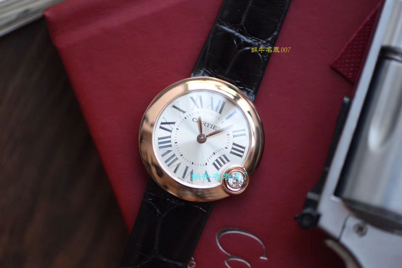 【台湾 Factory 复刻高仿女表】 Cartier  BALLON BLANC DE  Cartier 系列WGBL0005 wrist watch  / K230