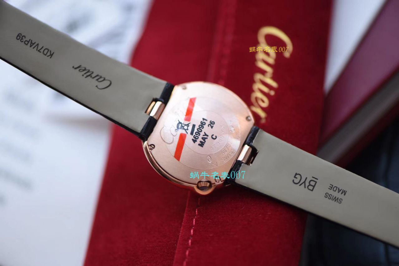 【台湾 Factory 复刻高仿女表】 Cartier  BALLON BLANC DE  Cartier 系列WGBL0005 wrist watch  / K230