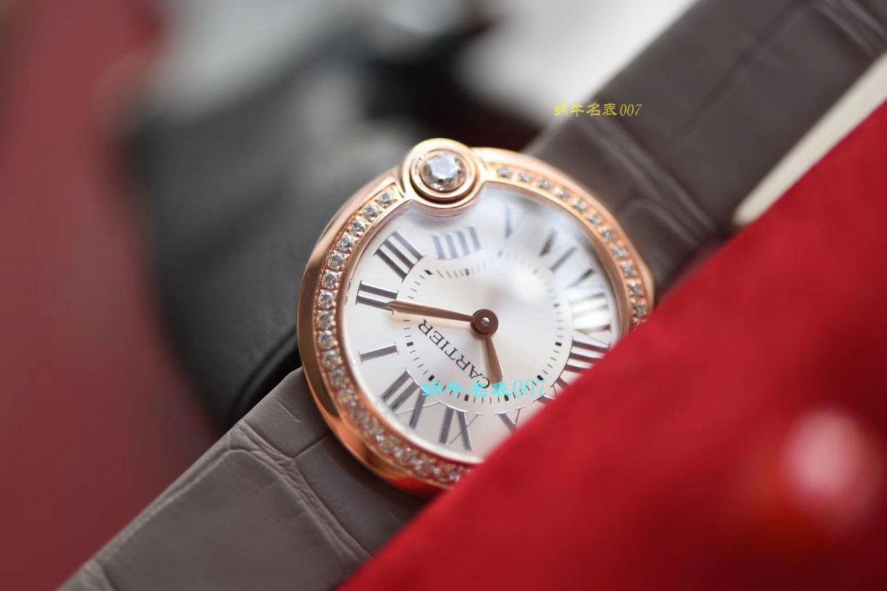 【台湾 Factory 白气球复刻高仿女表】 Cartier  BALLON BLANC DE  Cartier 系列WJBL0008 wrist watch  / K229