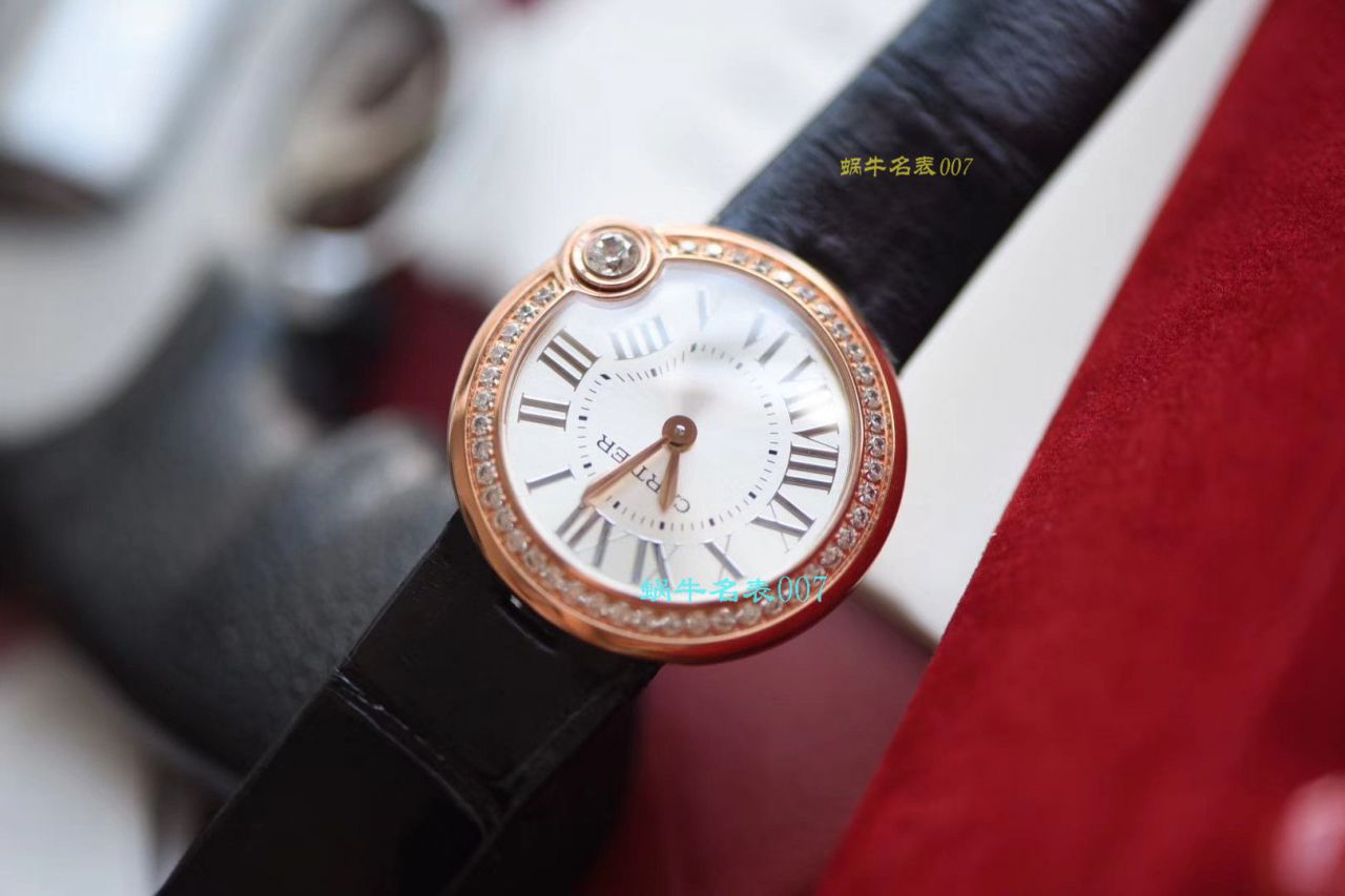 【台湾 Factory 白气球复刻高仿女表】 Cartier  BALLON BLANC DE  Cartier 系列WJBL0008 wrist watch  / K229