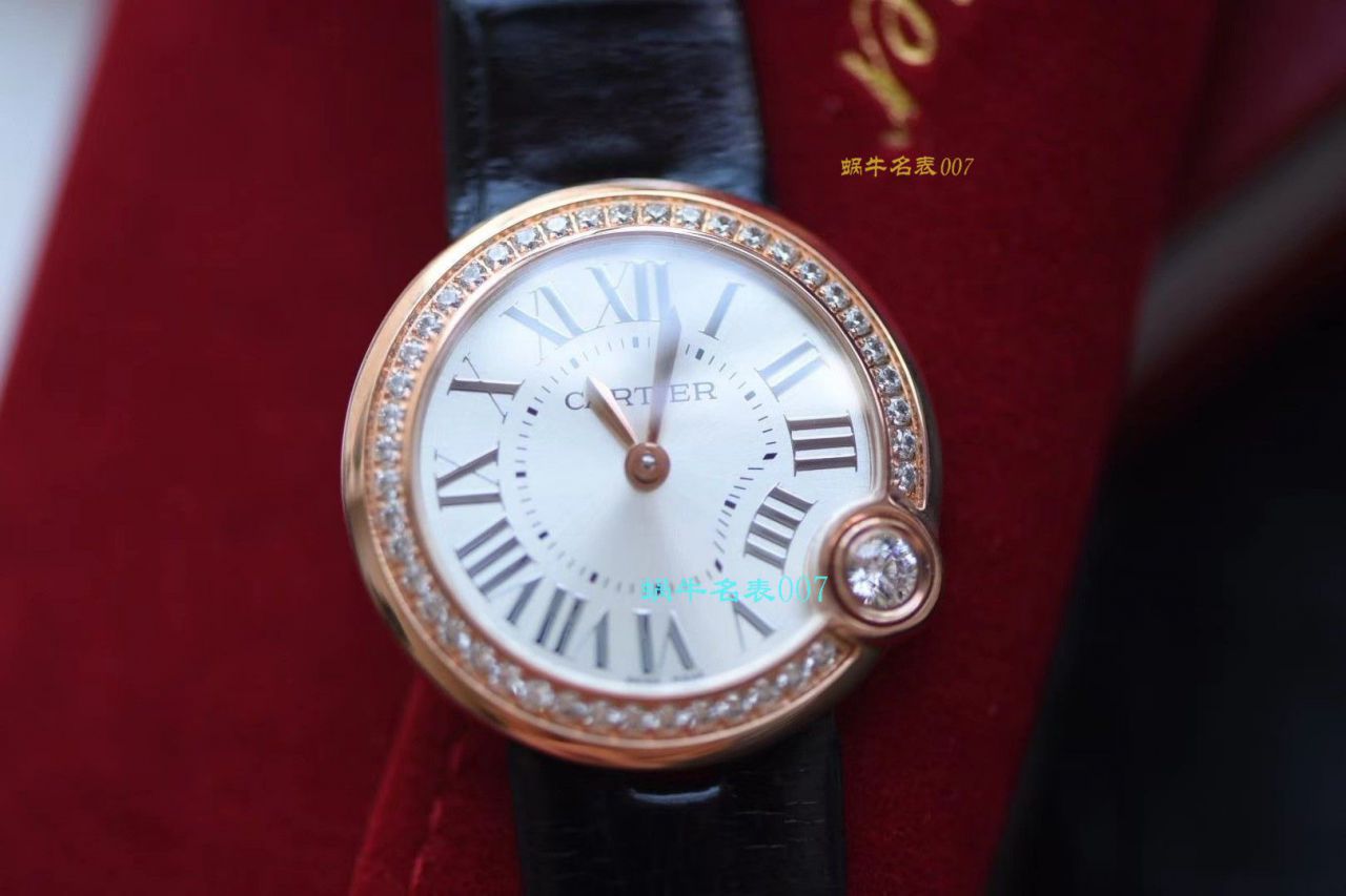 【台湾 Factory 白气球复刻高仿女表】 Cartier  BALLON BLANC DE  Cartier 系列WJBL0008 wrist watch  / K229