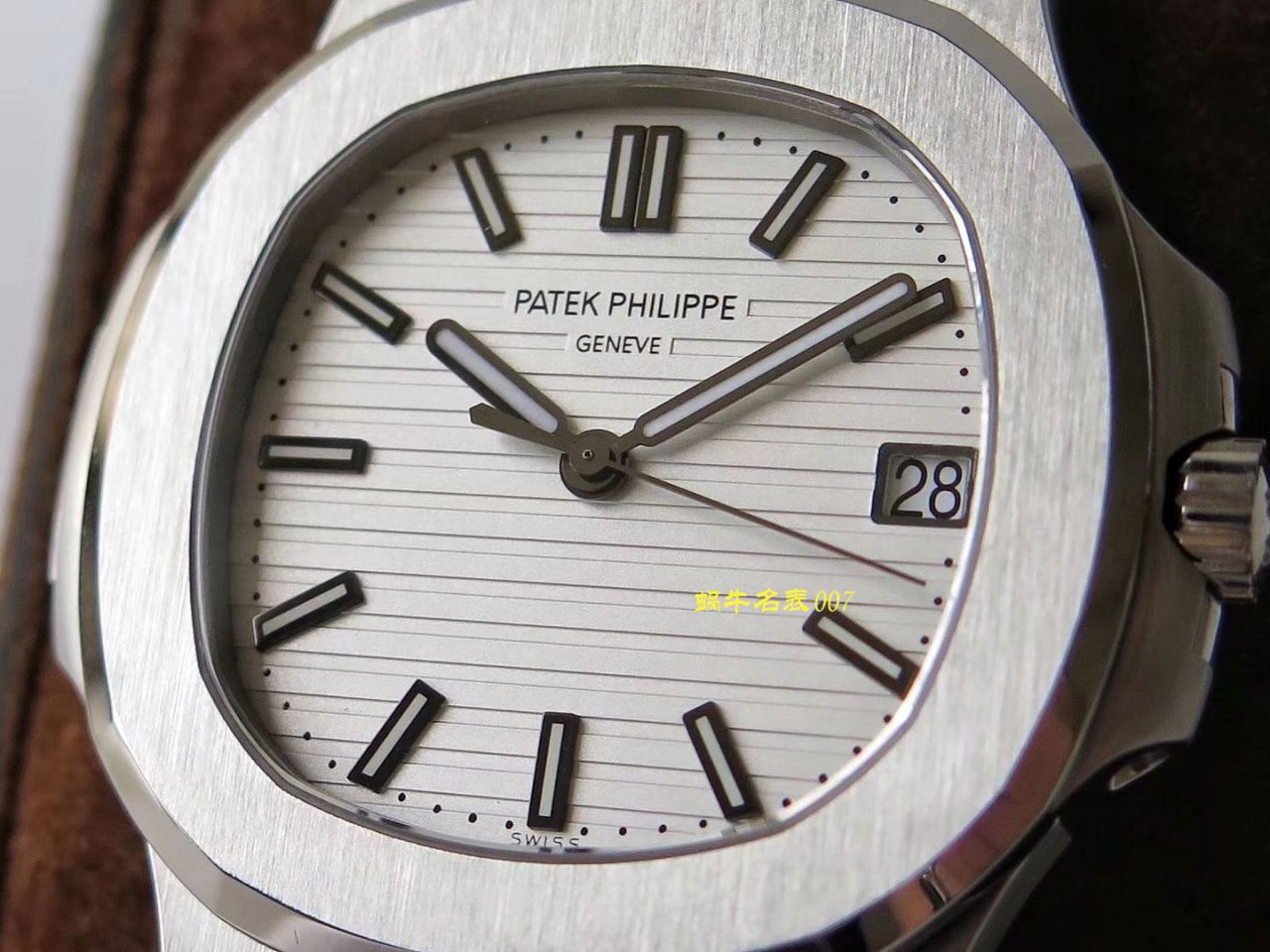 【 Video analysis PPF Factory Patek Philippe复刻高仿表】 PATEK PHILIPPE Nautilus Nautilus 运动系列5711/1A-011 / BD276