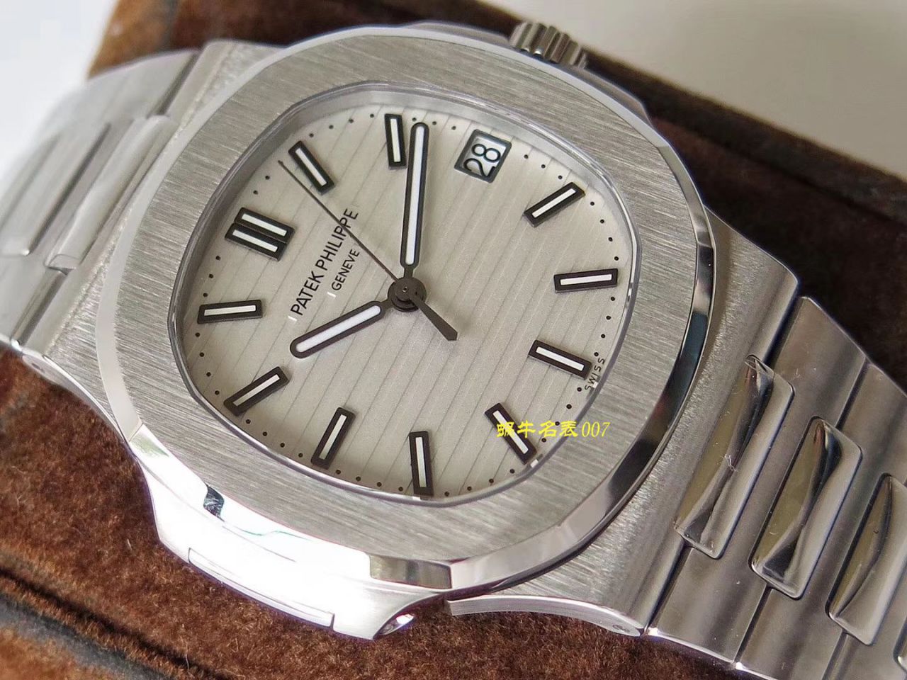 【 Video analysis PPF Factory Patek Philippe复刻高仿表】 PATEK PHILIPPE Nautilus Nautilus 运动系列5711/1A-011 / BD276