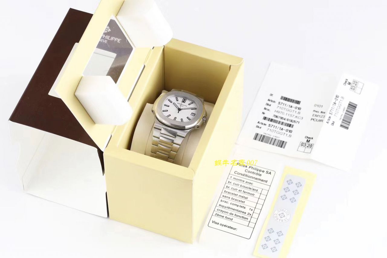 【 Video analysis PPF Factory Patek Philippe复刻高仿表】 PATEK PHILIPPE Nautilus Nautilus 运动系列5711/1A-011 / BD276